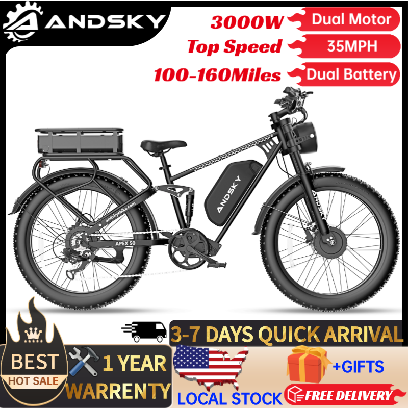 Rower elektryczny ANDSKY Apex5 – Outdoor Power Tool Kit recenzja i cena